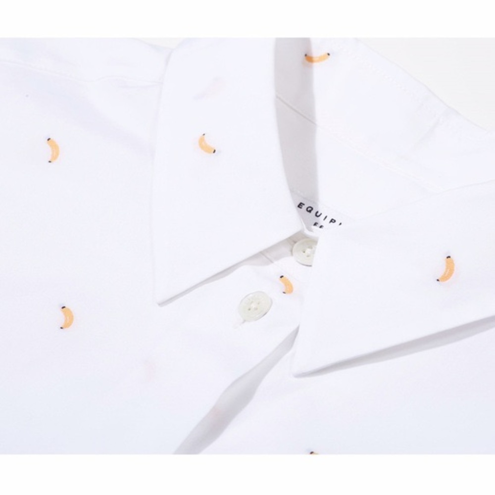 🍌Equipment Kenton banana print shirt 🍌